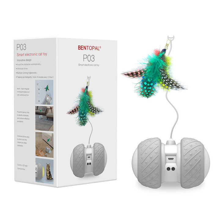 Unleash the Fun with the Rechargeable Funny Cat Toy!