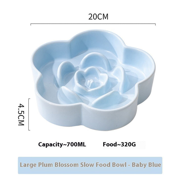 Enhance Your Pet's Dining Experience with Our Ceramic Slow Feeding Bowl