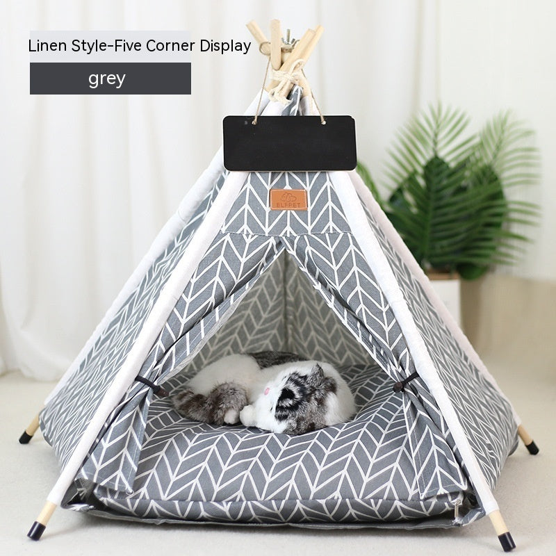 Pet Tent Cat House Kennel