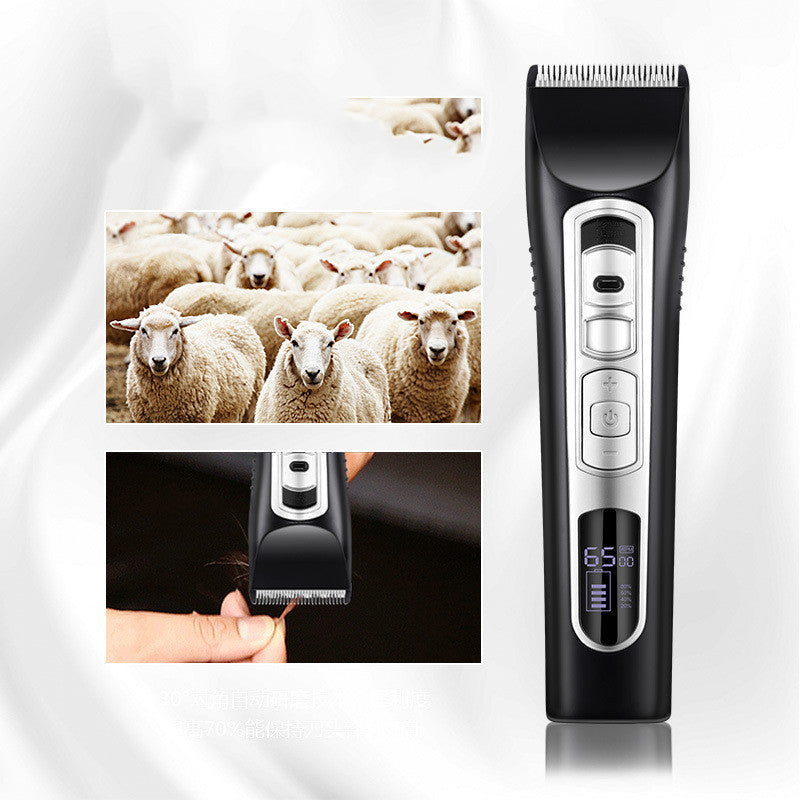 LCD Display Pet Hair Clippers