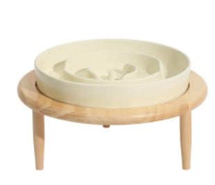 Pet Slow Food Ceramic Bowl