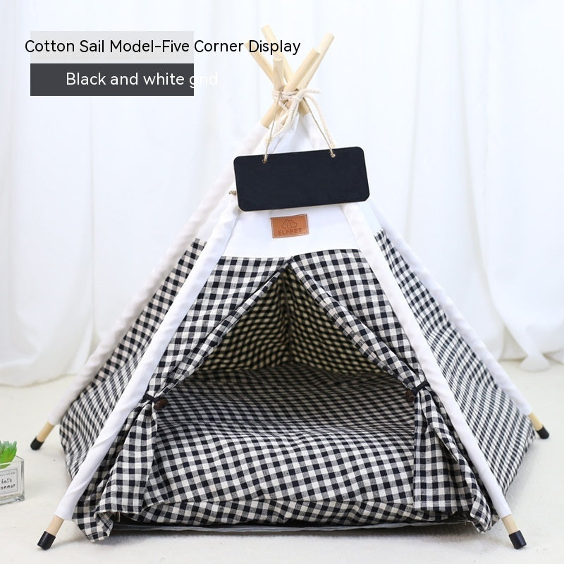 Pet Tent Cat House Kennel