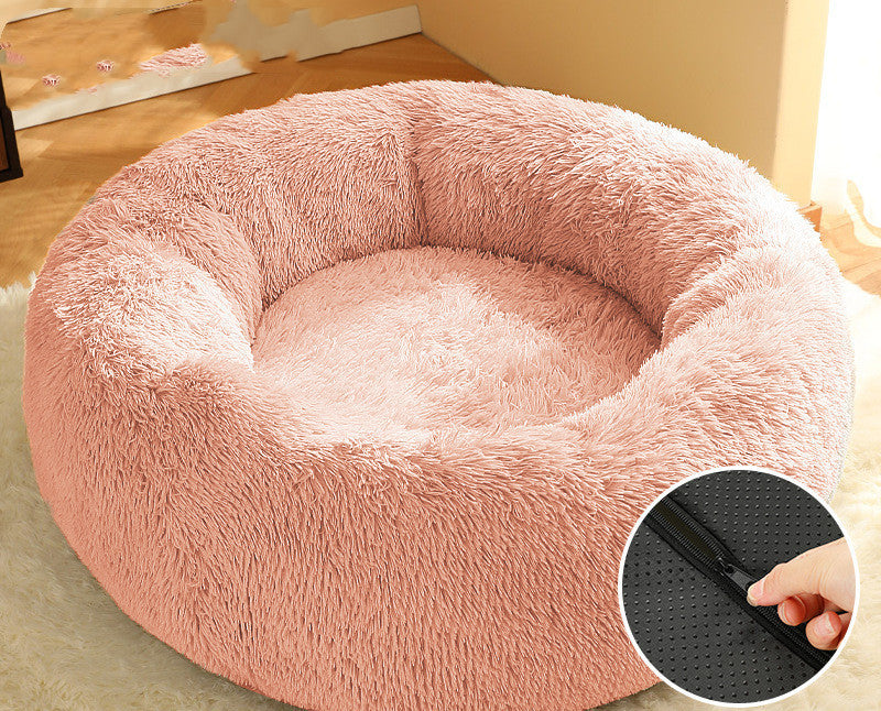 Warm Plush Pet Bed