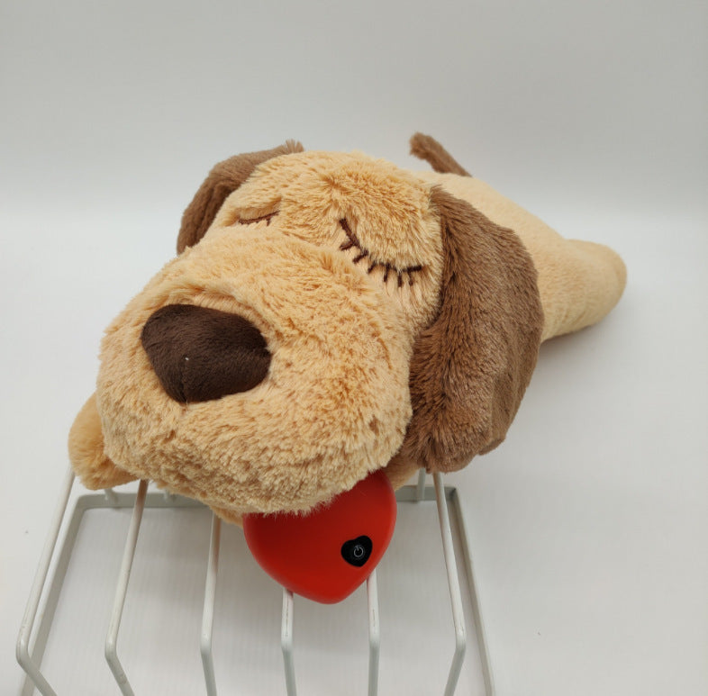Dog Interactive Heartbeat Plush Toy
