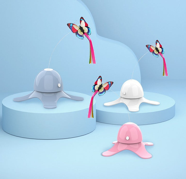 Electric Butterfly Funny Cat Toy