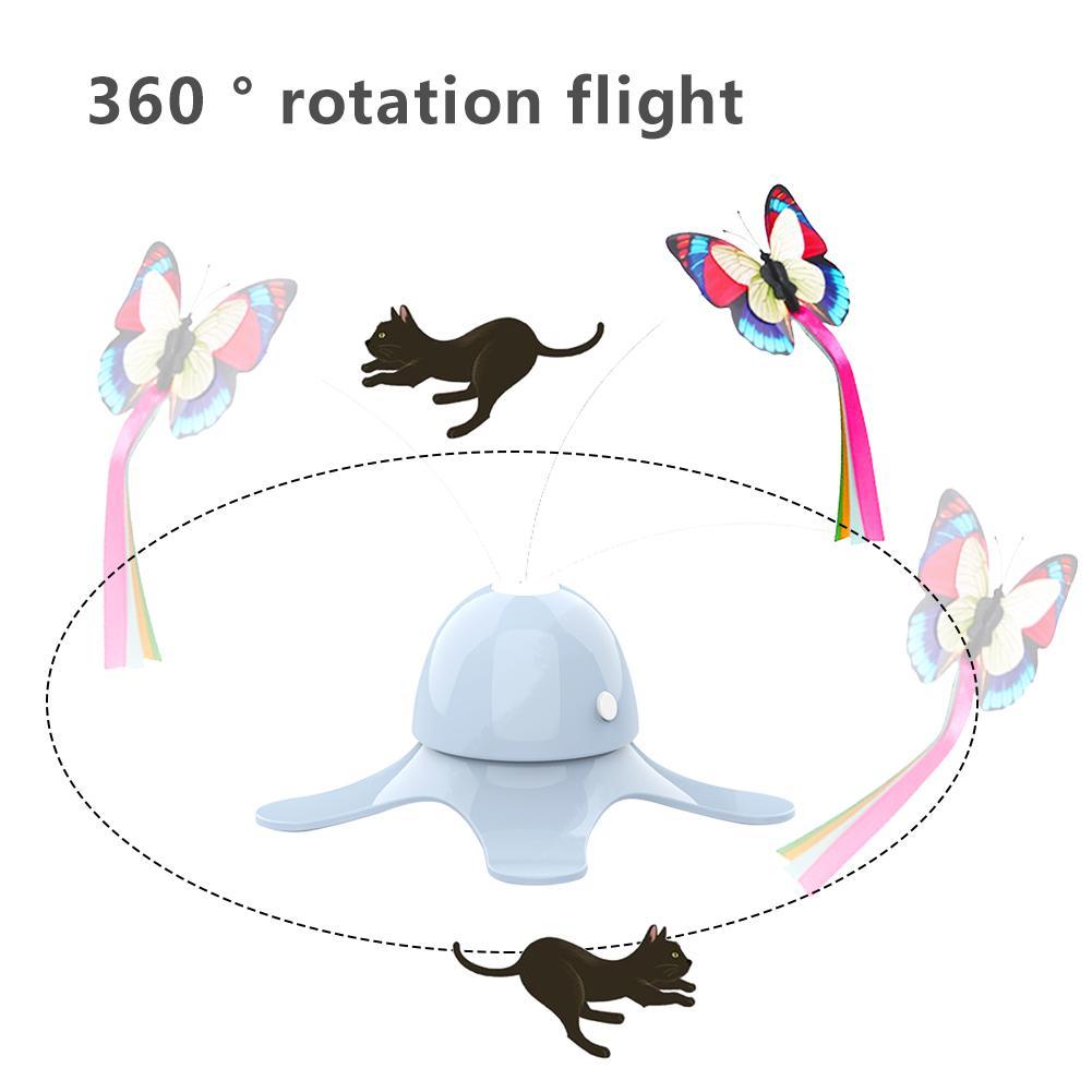 Electric Butterfly Funny Cat Toy