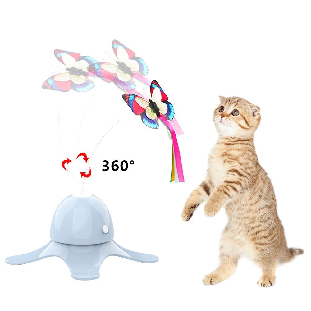 Electric Butterfly Funny Cat Toy
