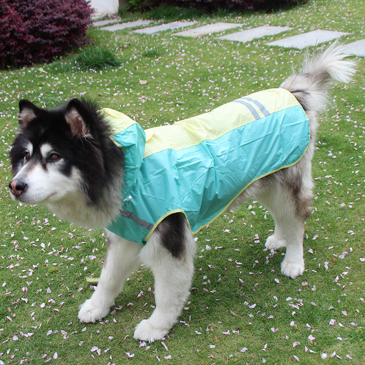 Big Dog Cloak Raincoat Pet