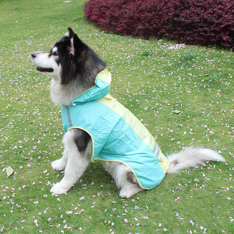 Big Dog Cloak Raincoat Pet