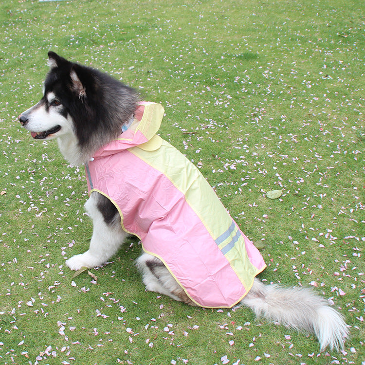 Big Dog Cloak Raincoat Pet