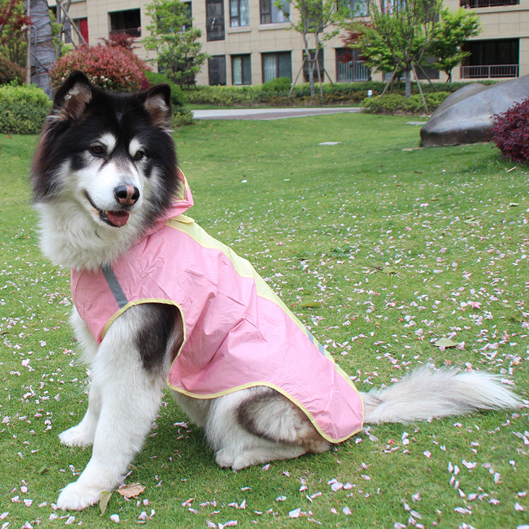Big Dog Cloak Raincoat Pet