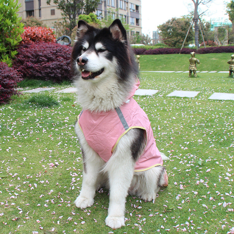 Big Dog Cloak Raincoat Pet