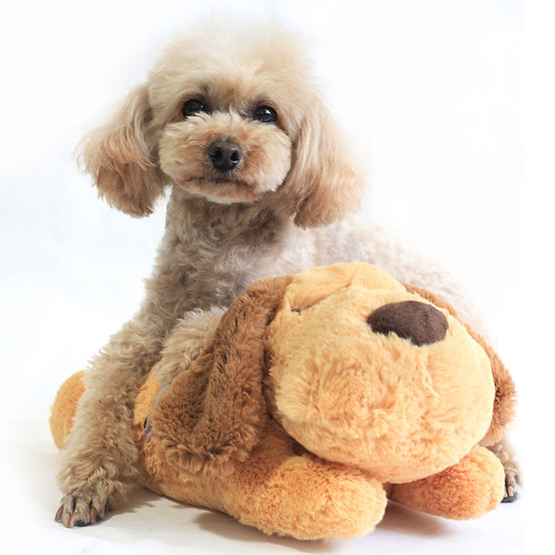 Dog Interactive Heartbeat Plush Toy