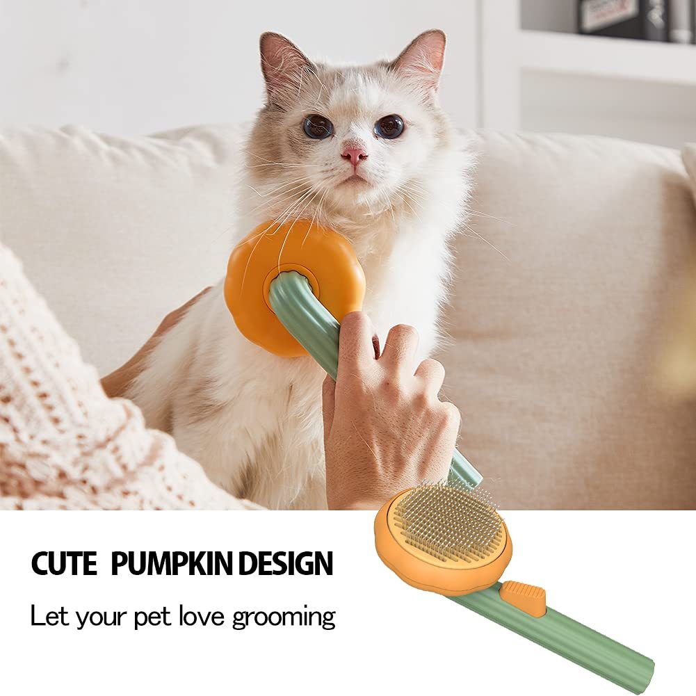 Pet Grooming Self Cleaning Brush