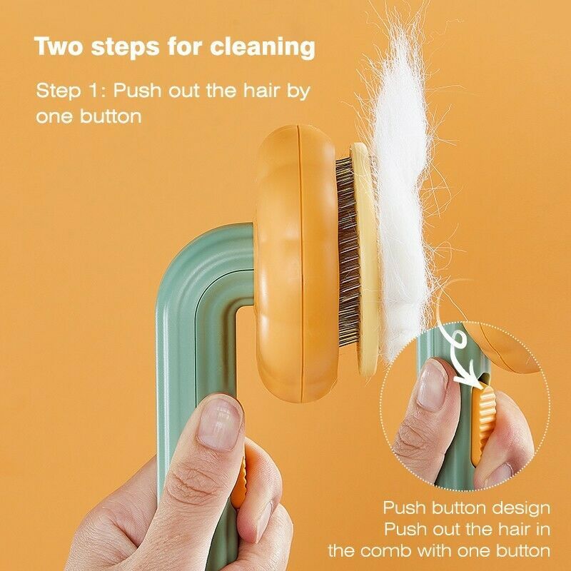 Pet Grooming Self Cleaning Brush