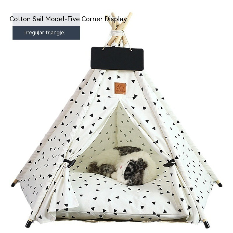 Pet Tent Cat House Kennel