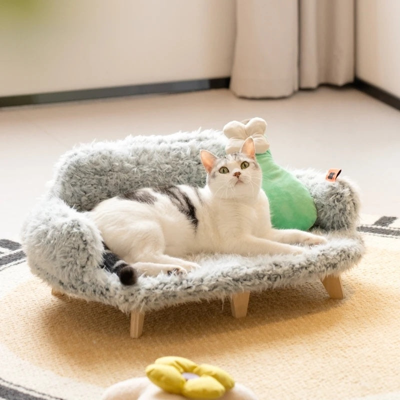 Wooden Pet Bed Dog
