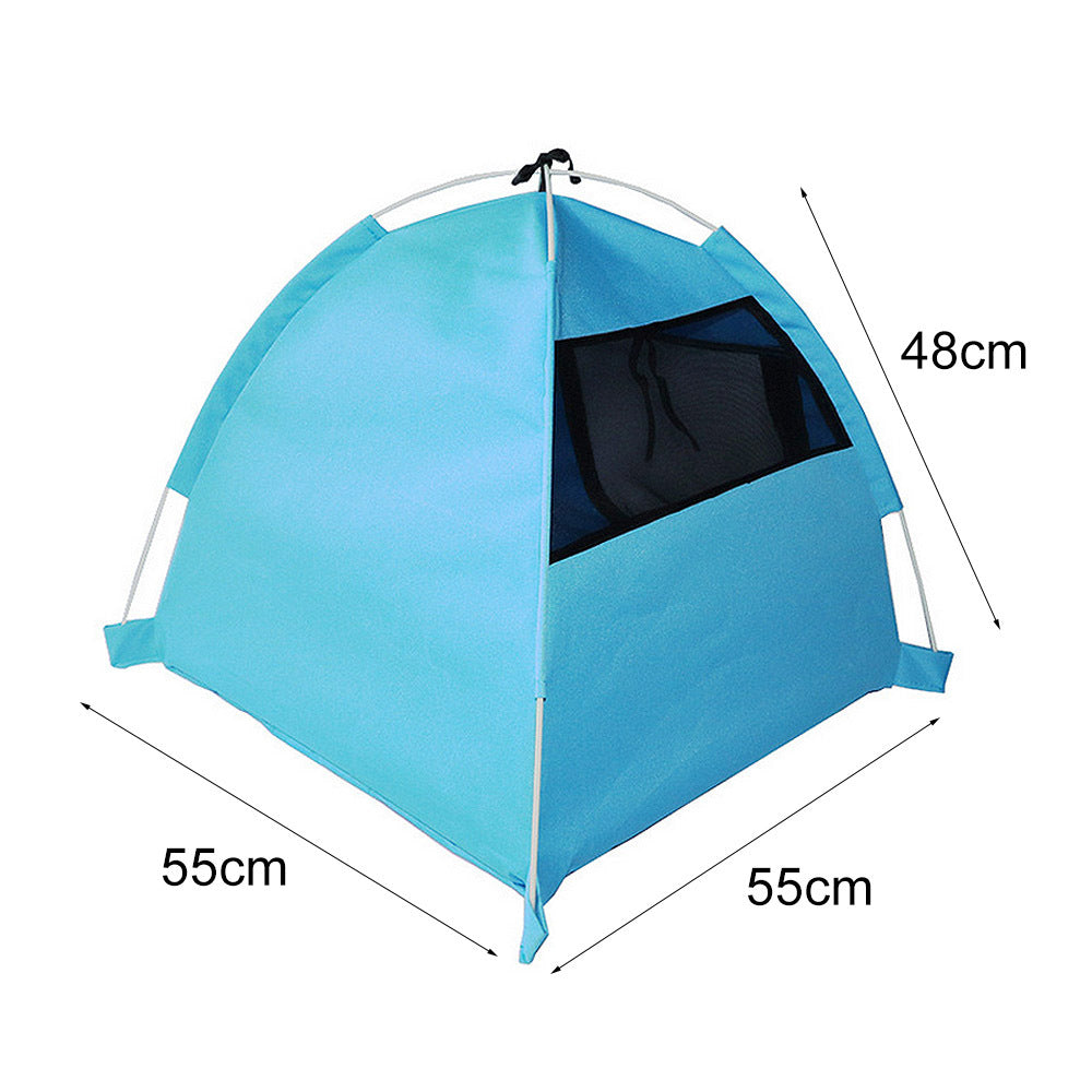 Foldable kennel for pet dogs
