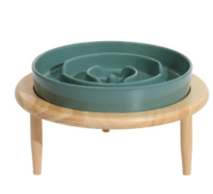 Pet Slow Food Ceramic Bowl