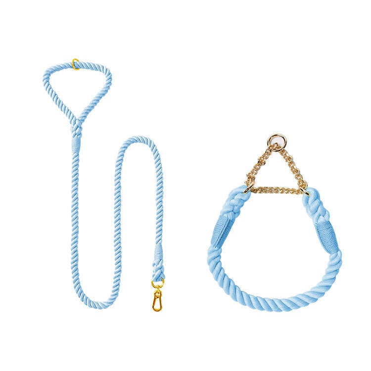 Pet Dog Leash Collar Set