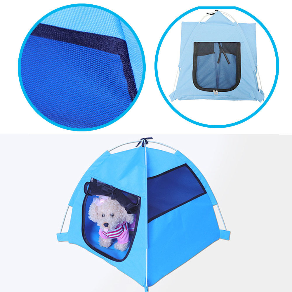 Foldable kennel for pet dogs