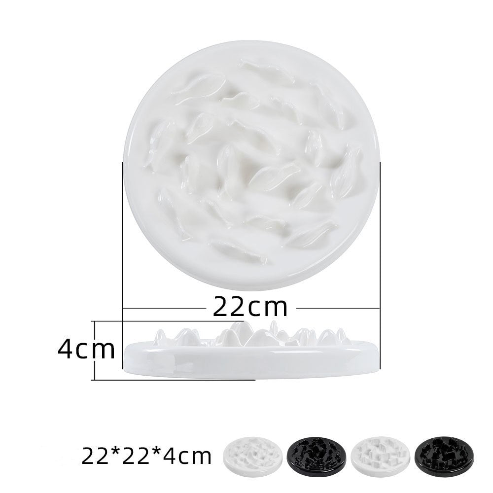 Slow Food Ceramic Pet Bowl