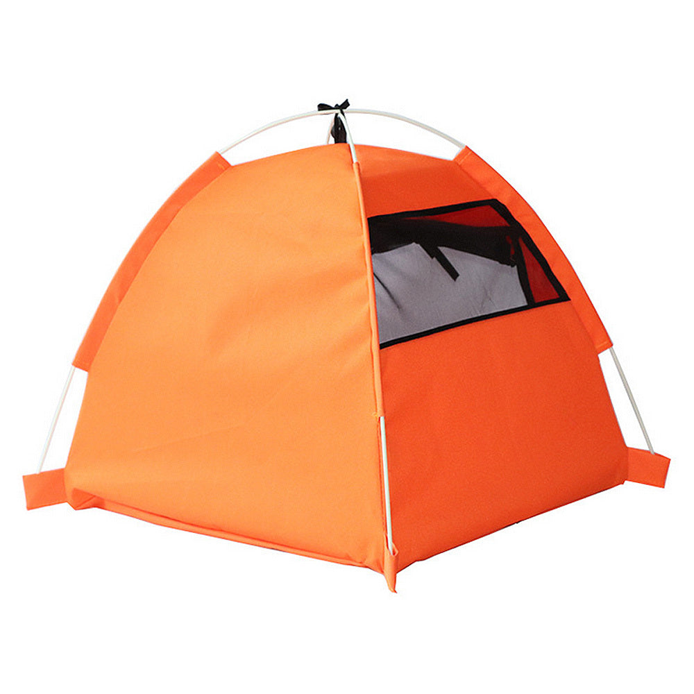 Foldable kennel for pet dogs