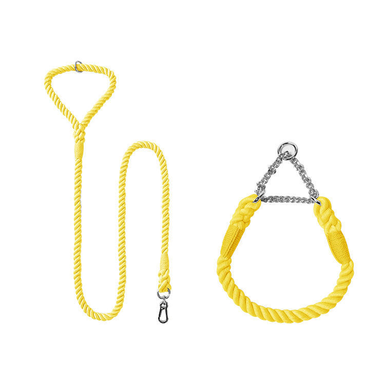 Pet Dog Leash Collar Set