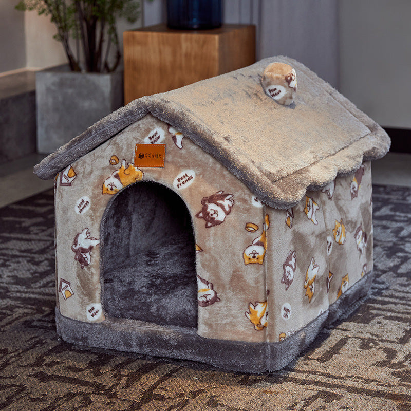Foldable Dog House Kennel