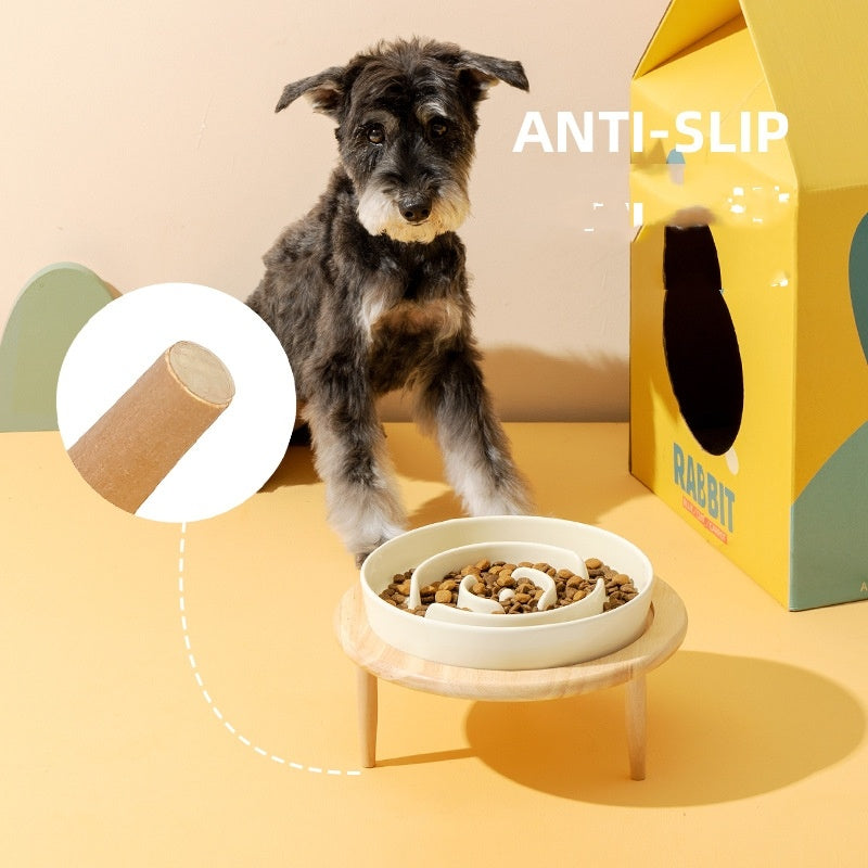 Pet Slow Food Ceramic Bowl