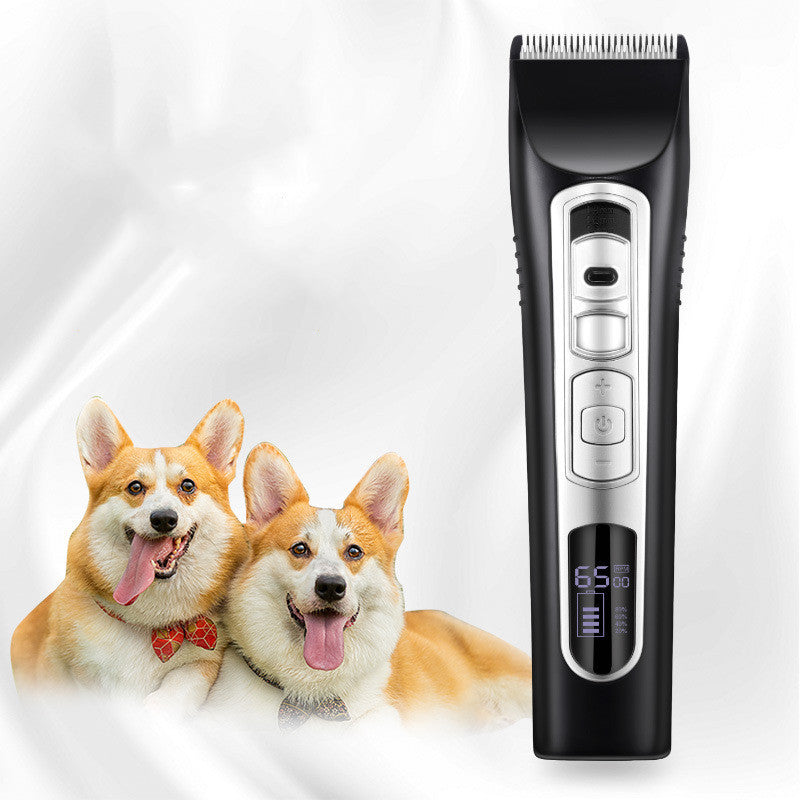 LCD Display Pet Hair Clippers