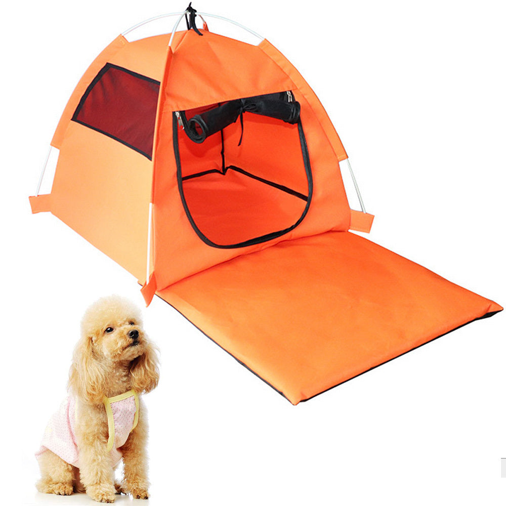 Foldable kennel for pet dogs