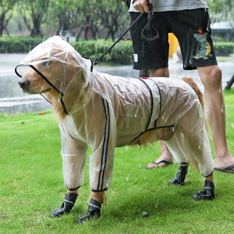 Large Dog Pet Rain Raincoat