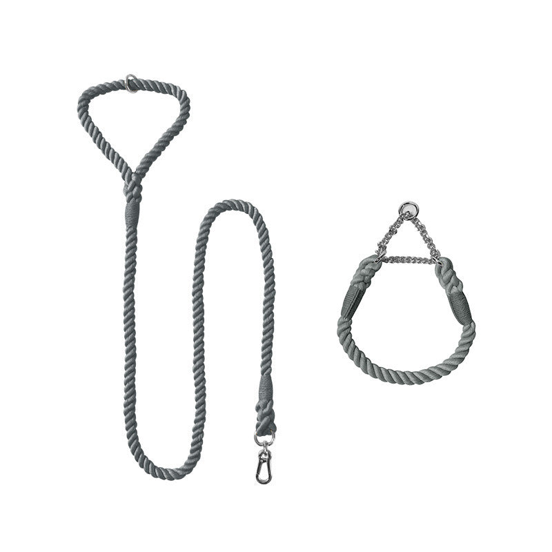 Pet Dog Leash Collar Set