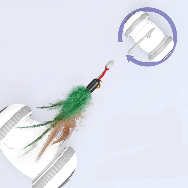 Interactive Cat Toy Pet Feather Toys