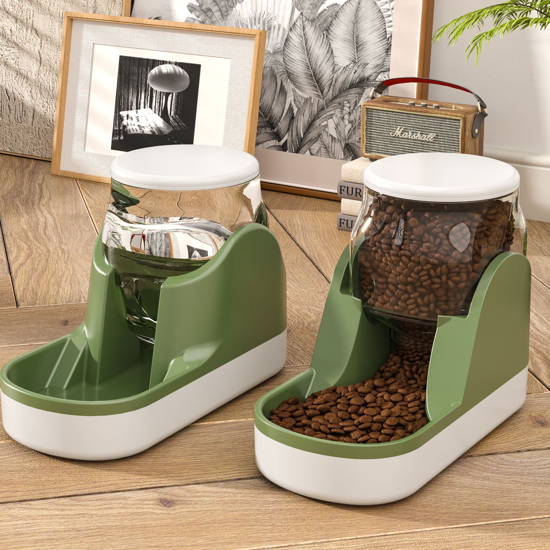 Cat Water Fountain Pet Feeder