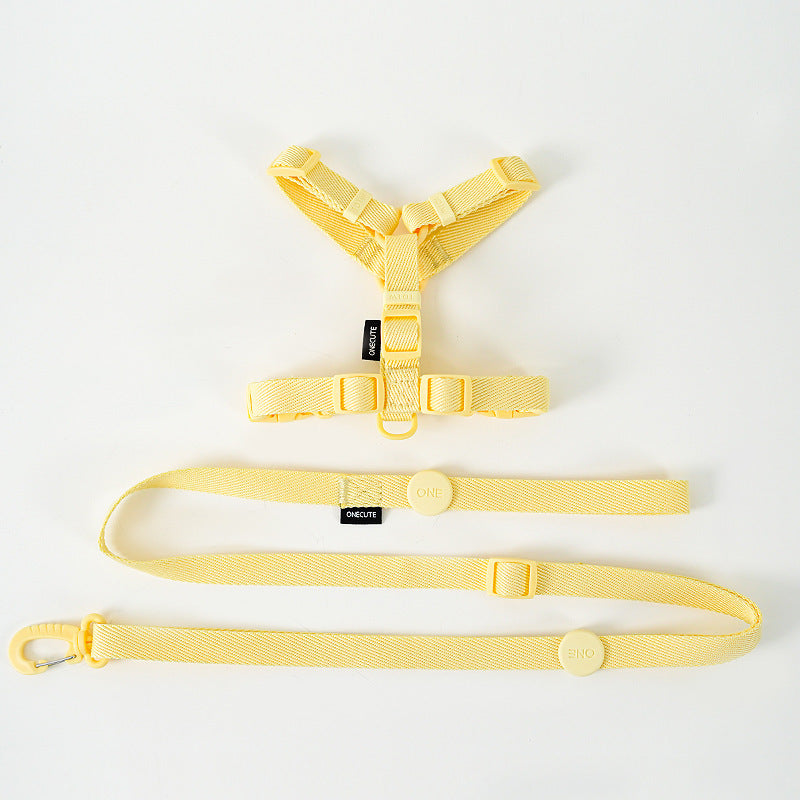 Collar Chest Back Lead Leashe