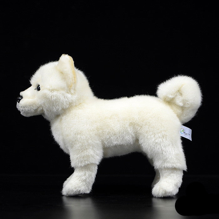 Simulation dog plush toy