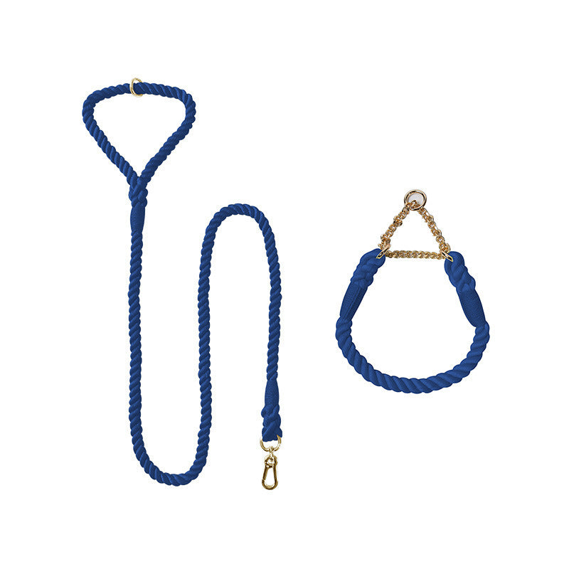 Pet Dog Leash Collar Set
