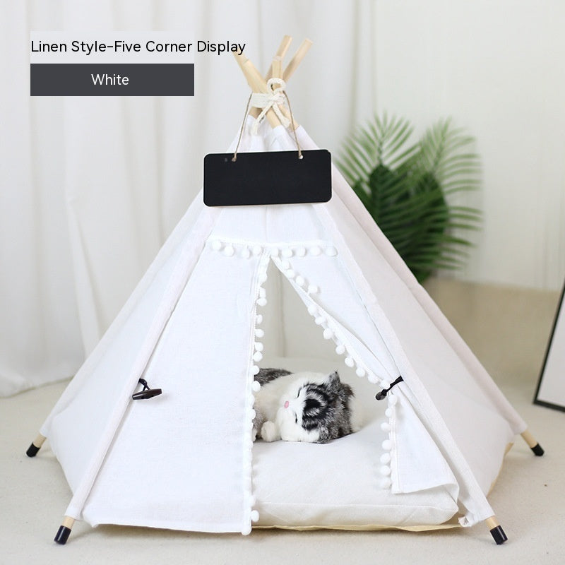 Pet Tent Cat House Kennel
