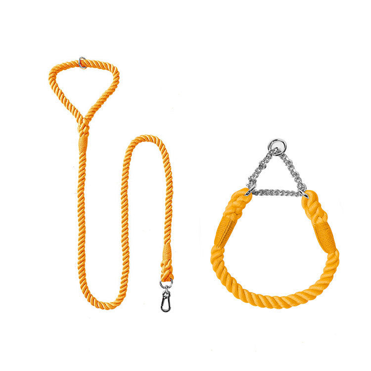 Pet Dog Leash Collar Set