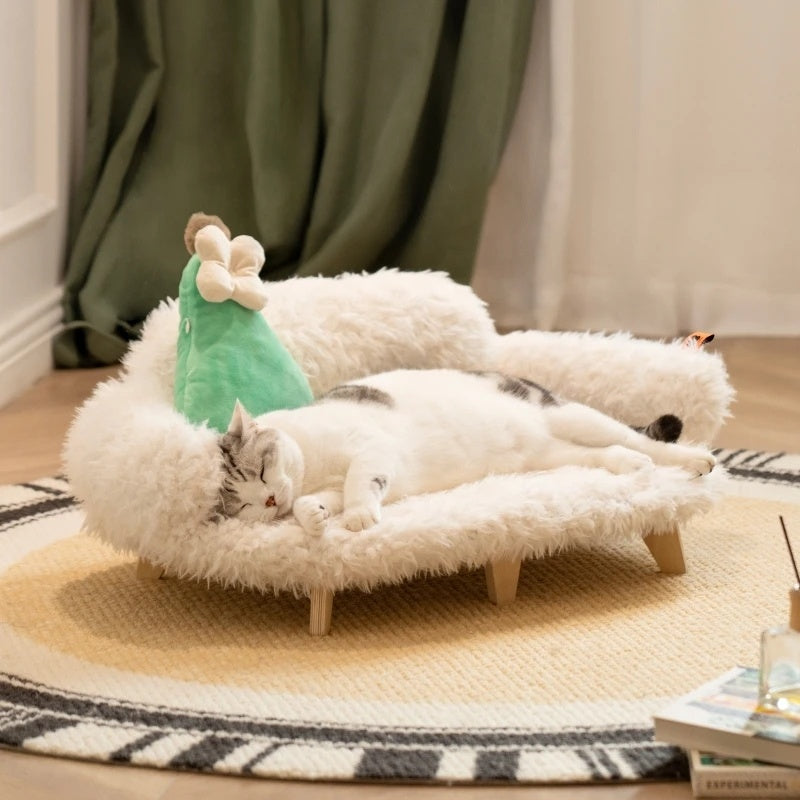 Wooden Pet Bed Dog
