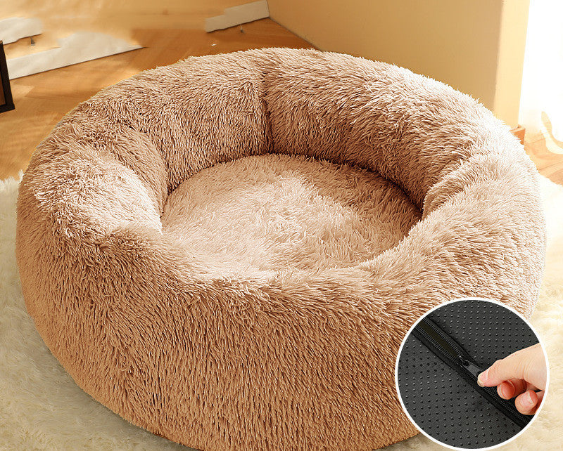 Warm Plush Pet Bed