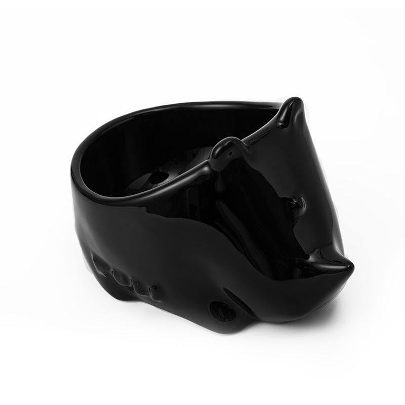 Cat Pet Bowl Ceramic Bowl