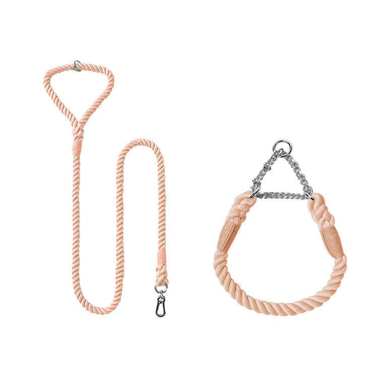Pet Dog Leash Collar Set