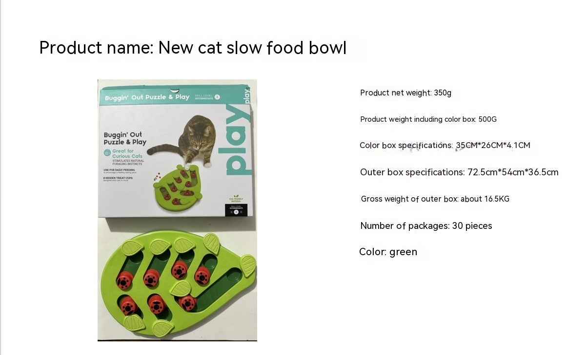 Pet Bowl Cat Slow Feeding