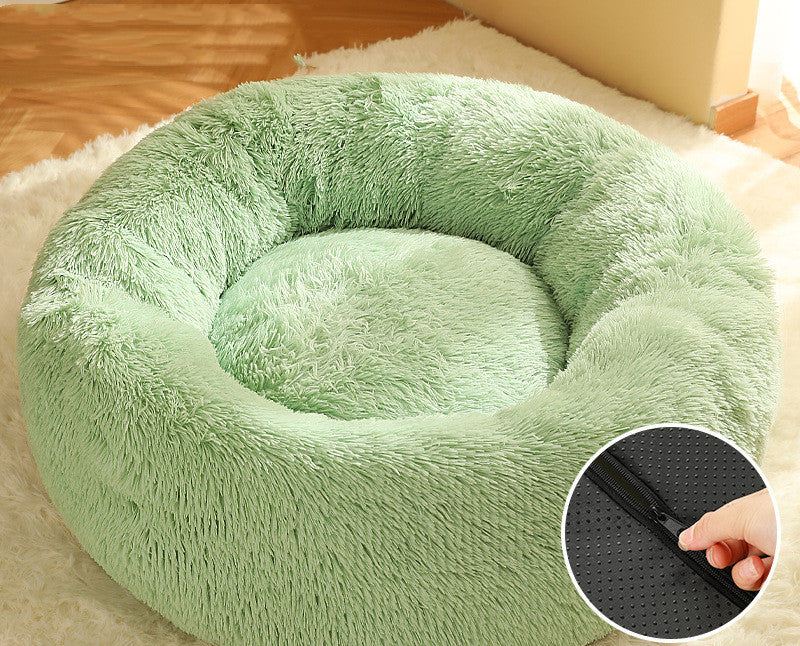 Warm Plush Pet Bed