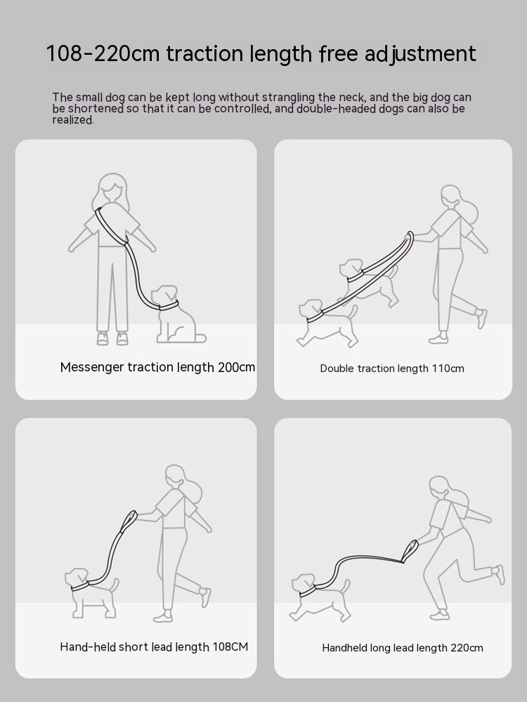 Pet Dog Traction Rope