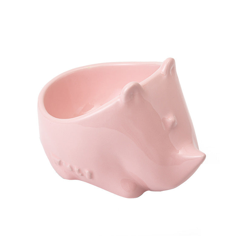 Cat Pet Bowl Ceramic Bowl