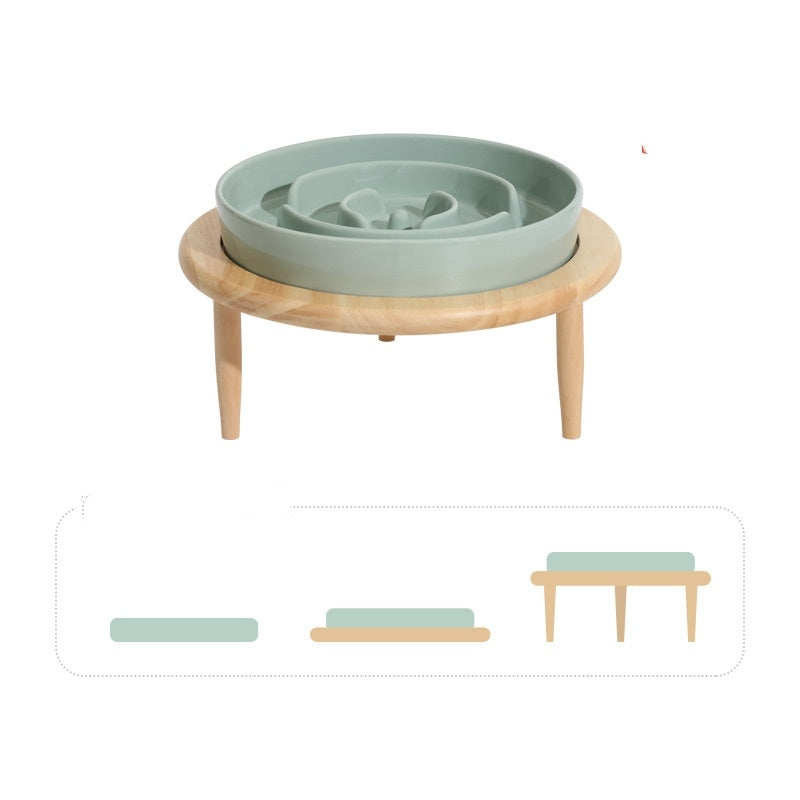 Pet Slow Food Ceramic Bowl